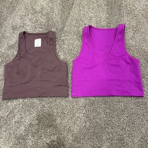 Athleta Ribbed Tops